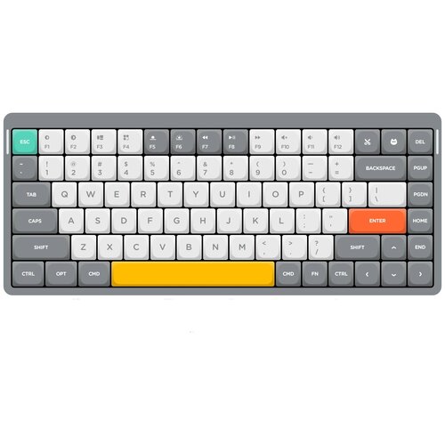 Беспроводная механическая клавиатура Nuphy AIR75 84 клавиши RGB подстветка Blue Switch 1099000₽