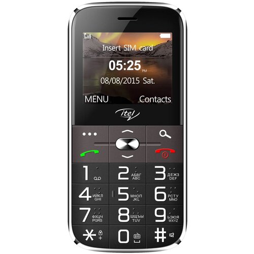Телефон Itel It2590 черный 194000₽