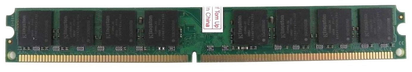 Оперативная память Kingston 2 ГБ DDR2 800 МГц DIMM CL6 KVR800D2N6/2G
