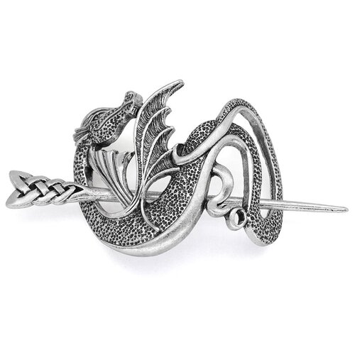 Заколка для волос Дракон , женская / Шпилька / Аксессуар на голову