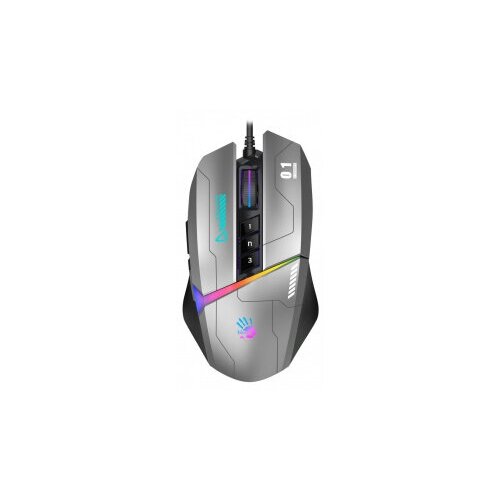 Мышь A4Tech Bloody W60 Max Gun серыйчерный оптическая 10000dpi USB 10but 300000₽