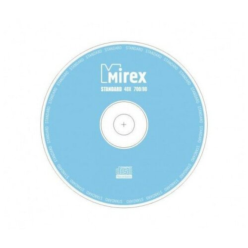 Носители информации CD-R, 48x, Mirex Standard, Bulk/50, UL120051A8T носители информации cd r printable 48x mirex bulk 100 ul120008a8t