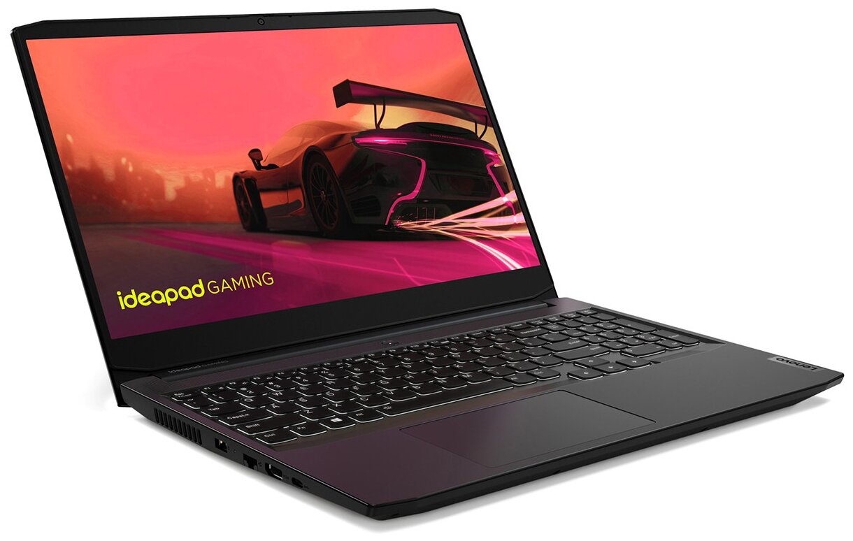 Ноутбук LENOVO IdeaPad 3 15ACH6 R5-5600H8GB512GB SSD156 FHD IPSRTX3050 4GBNoOS 82K2002BRK