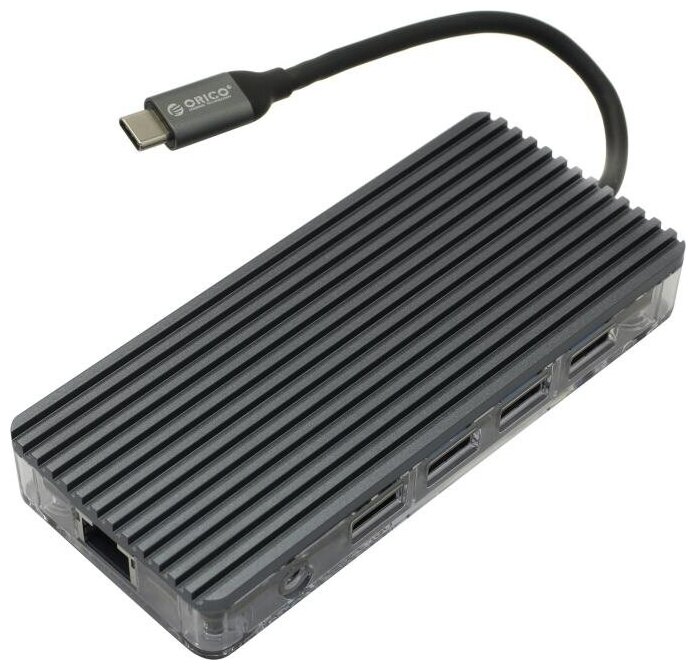 USB-концентратор Orico WB-11P серый