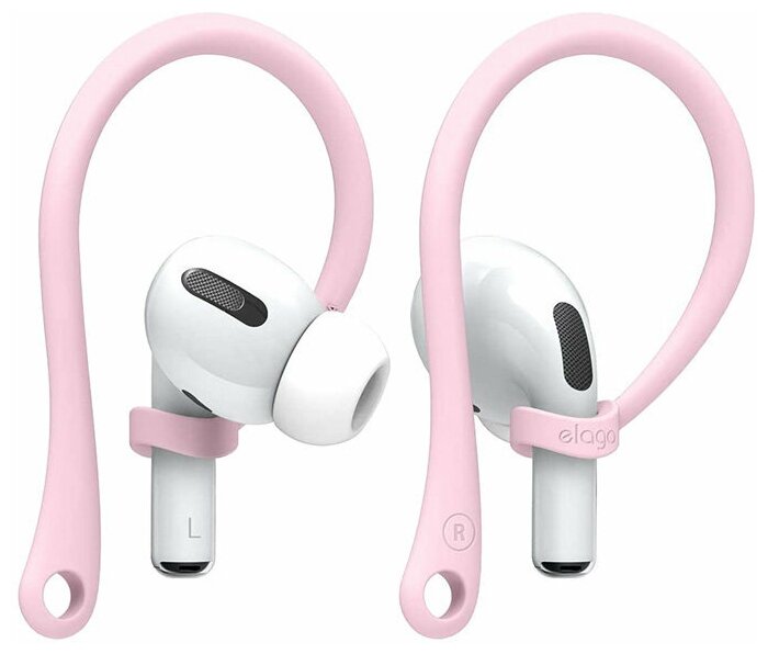 Держатель на ухо для наушников AirPods All, Elago EarHooks розовый (2 шт)