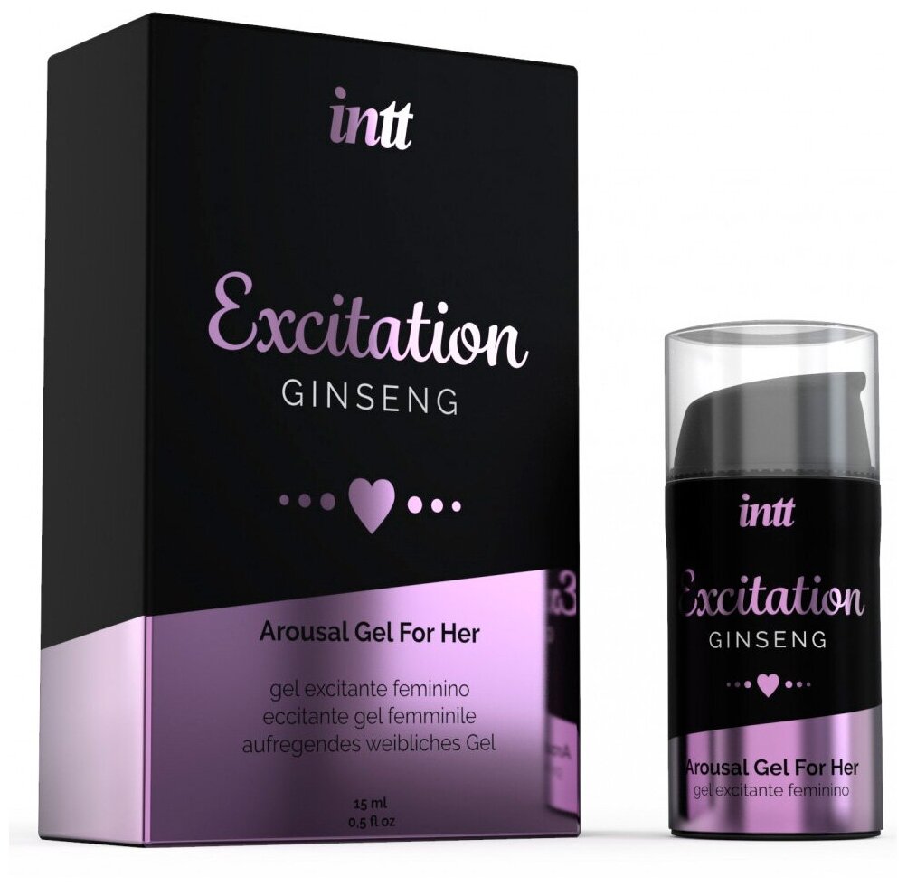 Женский возбуждающий гель Intt Excitation Ginseng, 15 мл