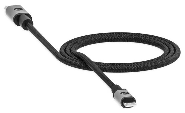 Кабель Mophie USB-C to Lightning Cable (1 метр) чёрный