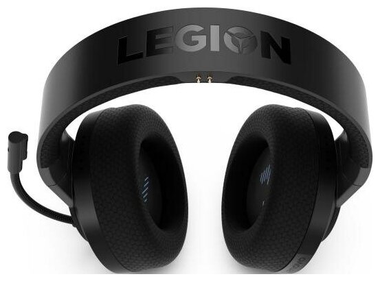 Гарнитура игровая Lenovo Legion H600, для компьютера, накладные, радио, черный [gxd1a03963]