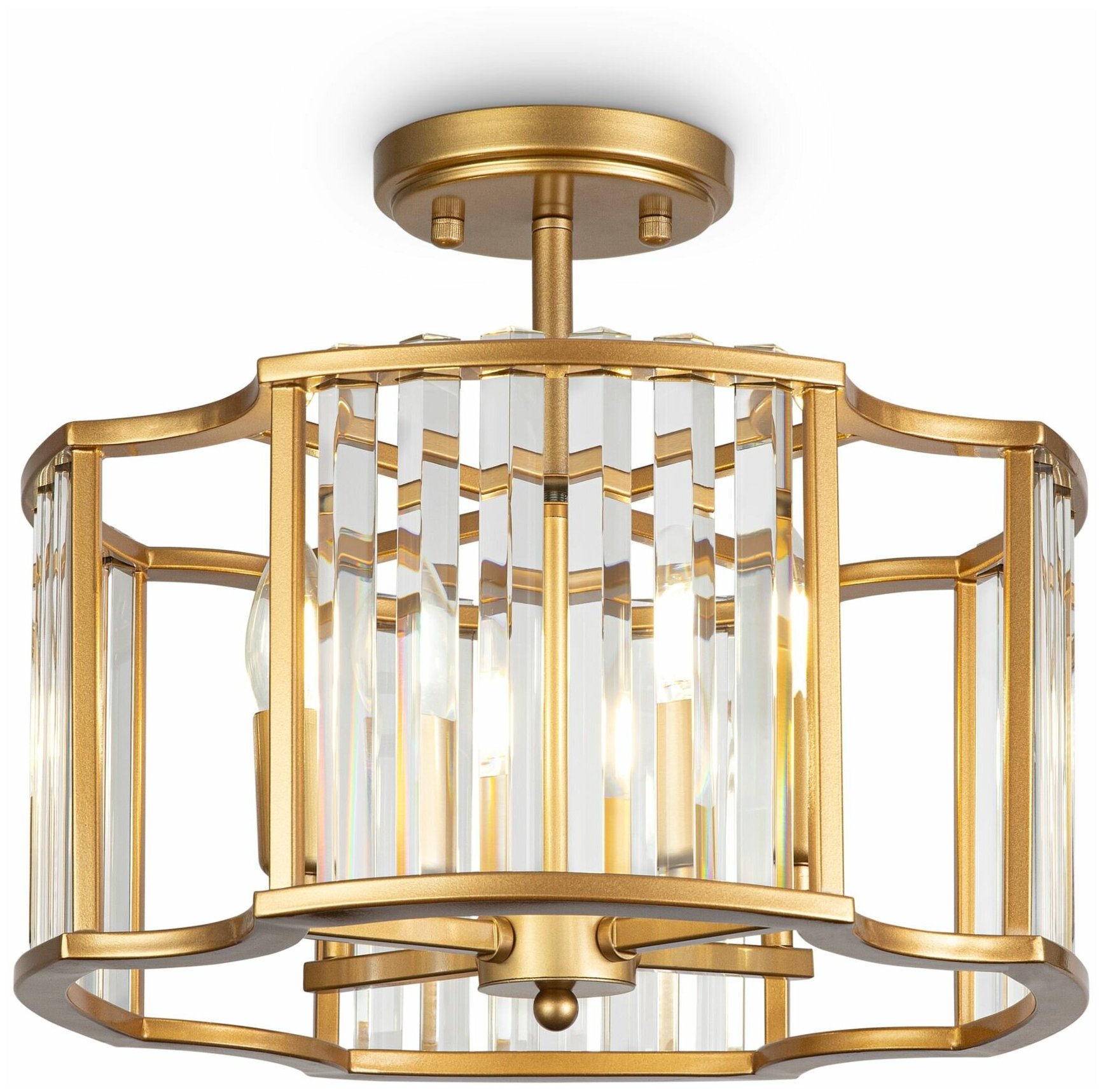 Светильник Maytoni Classic Solar MOD087CL-04G, 160 Вт, золотой