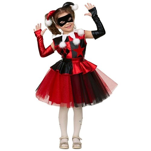 фото Карнавальный костюм "харли квинн", р.110-56 батик