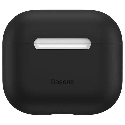 Чехол Baseus Super Thin Silica Gel Case для AirPods 3 (WIAPPOD-CBZ01), черный