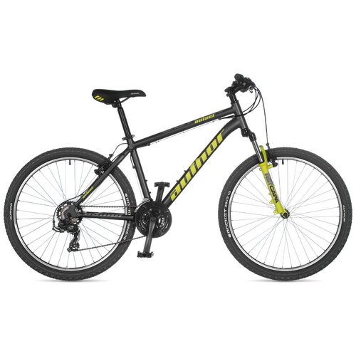 Горный (MTB) велосипед Author Outset 26 (2022), серо-салатовый, рама 15