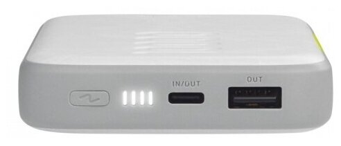 Внешний аккумулятор InfinityLab InstantGo Wireless 10000 мАч белый (ILING10000WWHT) — фото 1