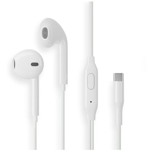 Наушники внутриканальные Mietubl MTB-LC02 микрофон кнопка ответа кабель Type-C 12м цвет белый 49300₽