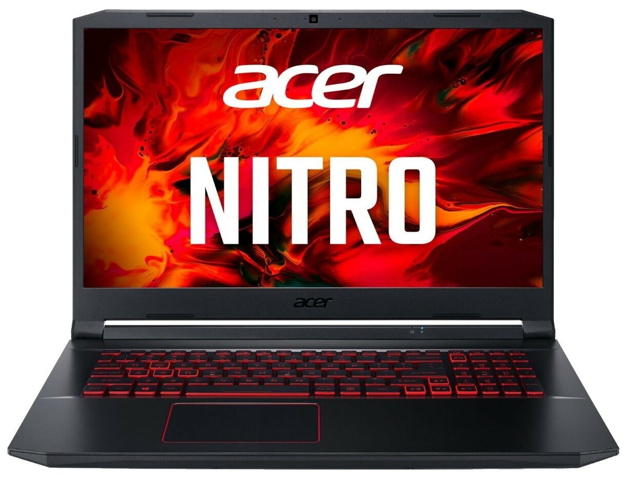 Ноутбук Acer Nitro 5 AN517-52-50Y2 Intel Core i5 10300H 2500 MHz1731920x10808Gb512GB SSDDVD нетNVIDIA GeForce RTX 3050 Ti 4GBWi-FiBluetoothWindows 10 Home NHQDWER006 Black