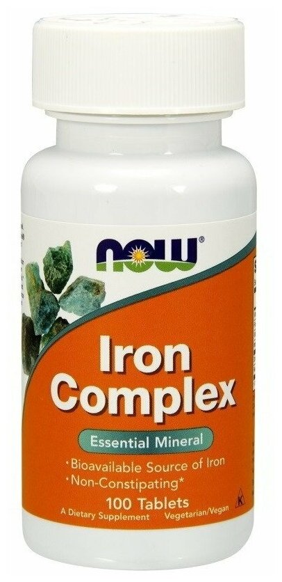 Now Foods Now Iron Complex 100 капс.