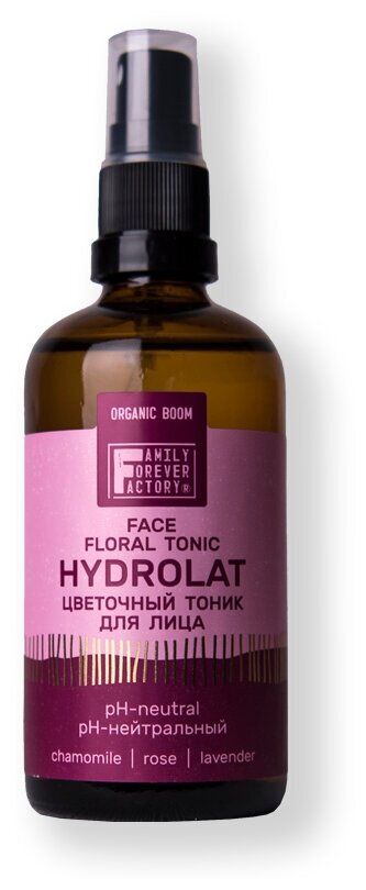 Organic Boom Цветочный тоник для лица 