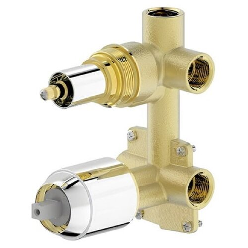 Внутреннее тело (3-функц) Bravat Built-in D969CP-B-ENG серебристый, золотистый, хром