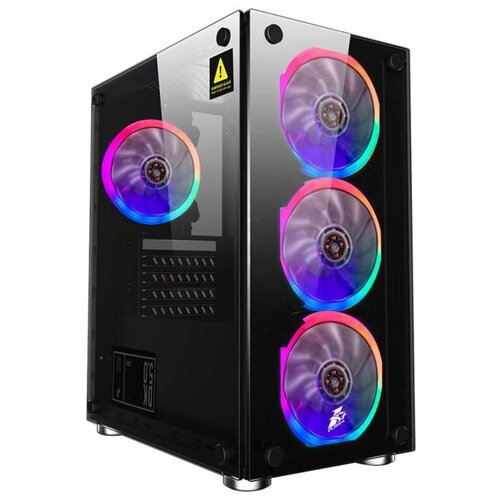 Игровой компьютер ARENA 3570 AMD Ryzen 5 3600/8 ГБ DDR4/NVIDIA GeForce RTX 3060Ti 8 ГБ/Без HDD/480 ГБ SSD/DOS