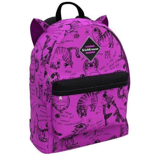 фото Рюкзак erichkrause easyline animals 17l zen cats, lilac