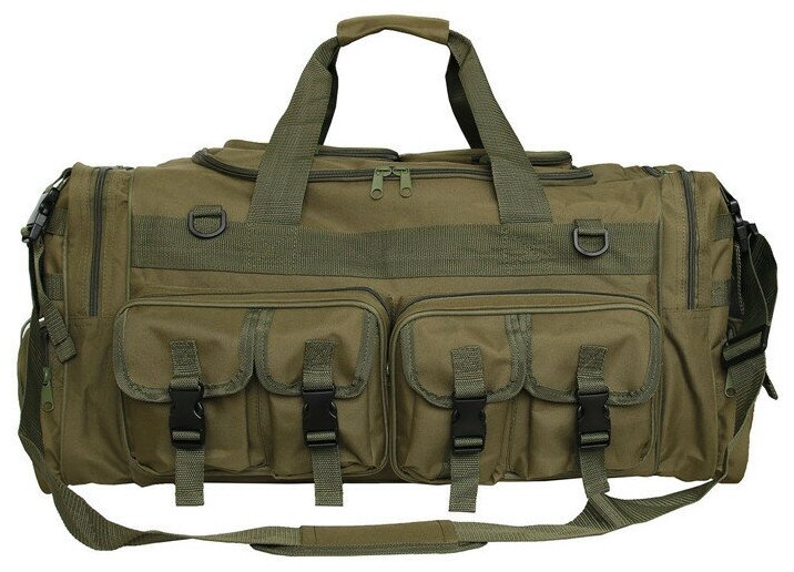 Дорожная сумка тактическая Tactical travel олива - фотография № 1