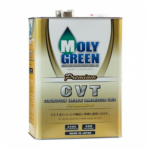 Трансмиссионное масло Moly Green Premium CVT, 4л
