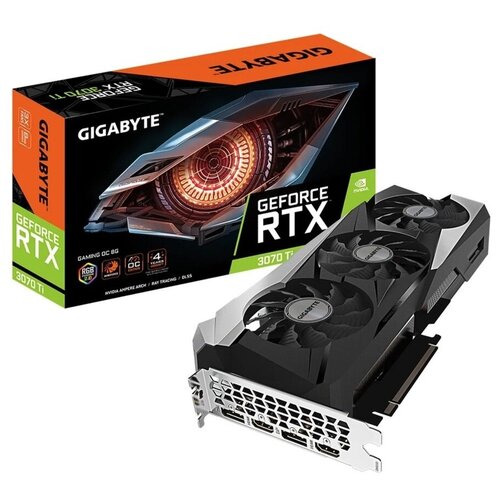 Видеокарта Gigabyte PCI-E 4.0 NVIDIA GeForce RTX 3070TI 8192Mb 256 GDDR6X GV-N307TGAMING-8GD