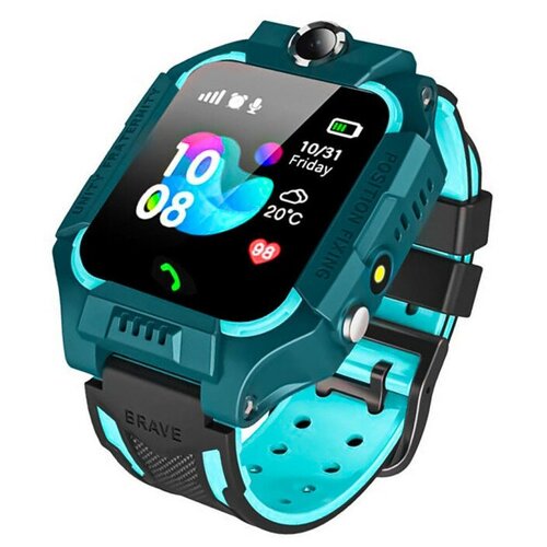 Детские умные смарт часы Кнопка SOS Отслеживание GPS - трекер Зеленые 199900₽