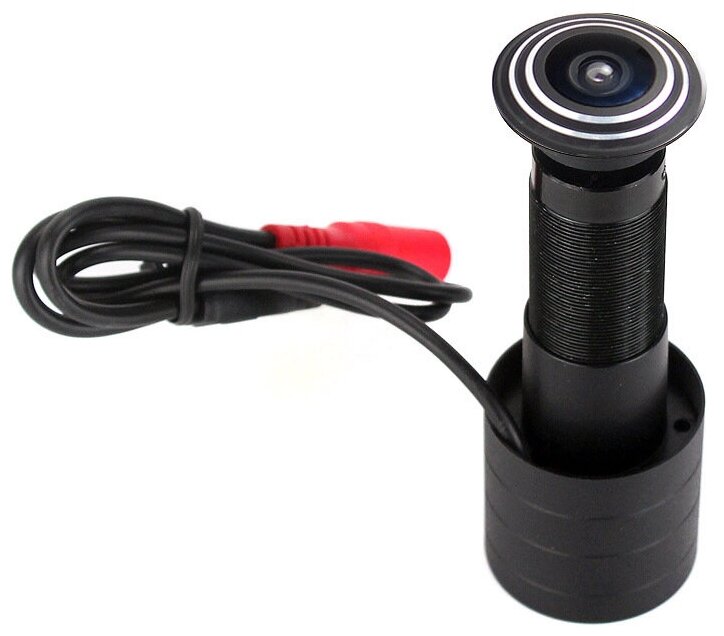 Камера видеонаблюдения видеоглазок, аналоговый 1200 TVL, объектив 1.8 мм и угол обзора 170 градусов, дверной глазок камера
