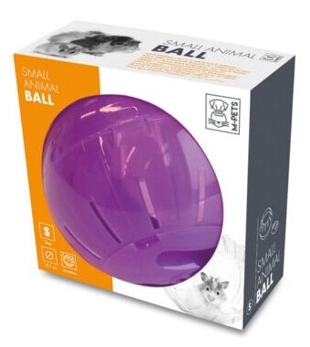 MPets Прогулочный шар для хомяков фиолетовый 18см УТ-026190, 0,27 кг, 56616