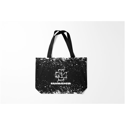 фото Сумка-шоппер / 46х35 см / рок / rammstein rammstein. burnettie