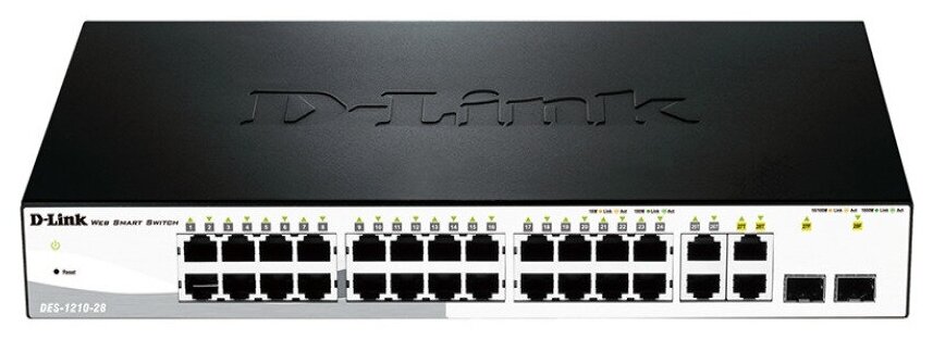 Коммутатор D-Link DES-1210-28C2A
