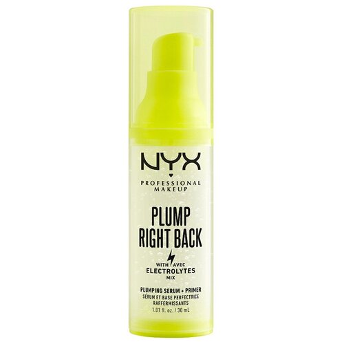 Праймер для лица NYX PROFESSIONAL MAKEUP PLUMPING PRIMER тон 01 30 мл nyx professional makeup праймер для лица the marsh mellow primer 30 мл розовый