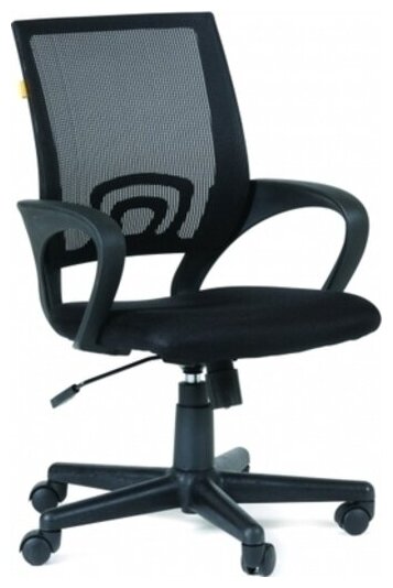 Офисное кресло Chairman 696 Россия TW-01 черный - фотография № 3
