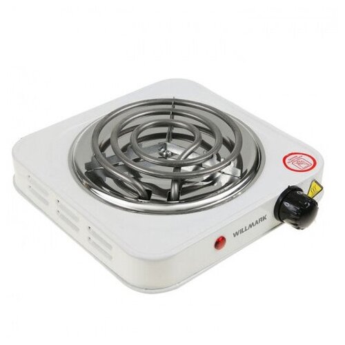 Плита настольная электрическая WILLMARK HS-111TW белый спираль-одноконфорочная 59600₽