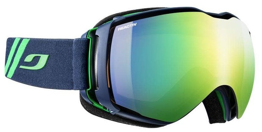 Очки горнолыжные Julbo 2021-22 Aerospace Blue-Green S1-3