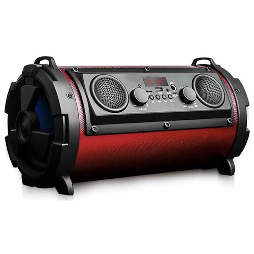 Портативная беспроводная стерео-колонка BT Speaker 1602 красный 288800₽