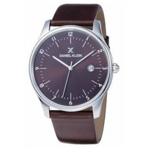 Наручные часы Daniel Klein, коричневый, черный наручные часы daniel klein 12114 4 белый серебряный