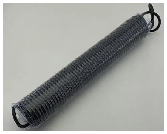 Шланг JAS-1452, G1/8" х G1/8", ПВХ, витой, 10 м для соединения аэрографа и компрессора — фото 1