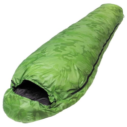 Спальный мешок-кокон пуховый Premier 236963 (Ткомфорта -10 +5 гр.) (Зеленый)