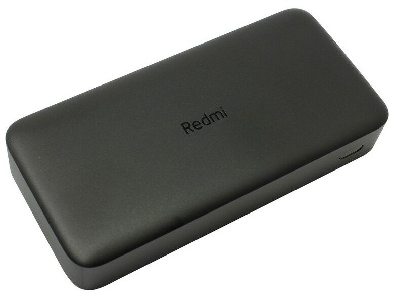 Аккумулятор внешний Xiaomi Redmi Fast Charge 20000 мАч, 2.1 А, micro USB/USB 2.0/USB Type-C (VXN4304GL)