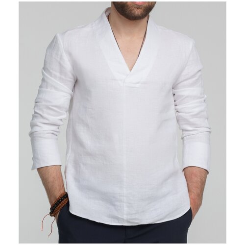 фото Рубашка , размер 50, белый vecanto