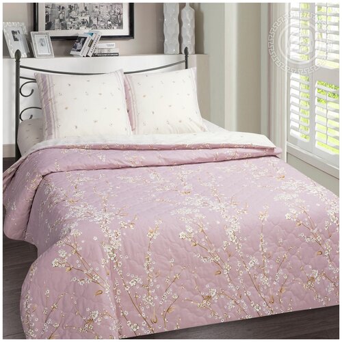 Комплект постельного белья АртПостель Сакура зима-лето, 2-спальное, поплин, розовый