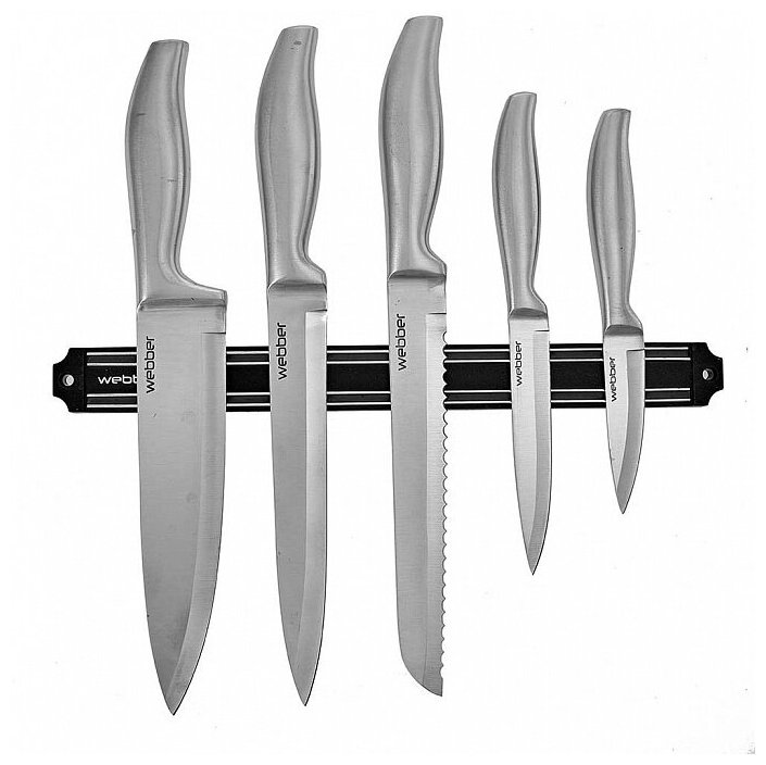 ВЕ-2260 Набор ножей 6 пр. с магнитным держателем