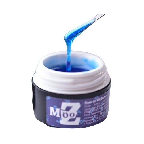 Гель-лак для ногтей MOOZ Flower Lupin, полупрозрачный, 5 мл