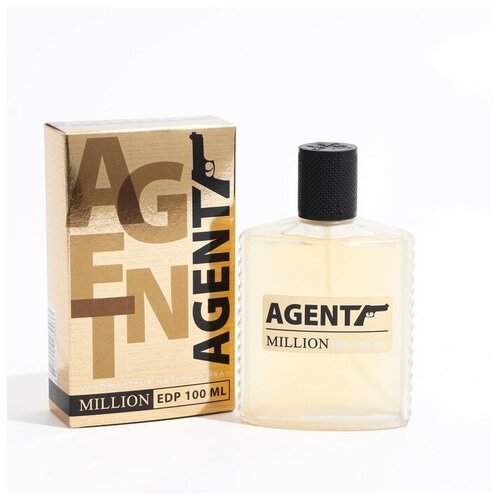 Туалетная вода мужская Agent Million (Агент Миллион) , 100ml туалетная вода мужская agent million агент миллион 100ml