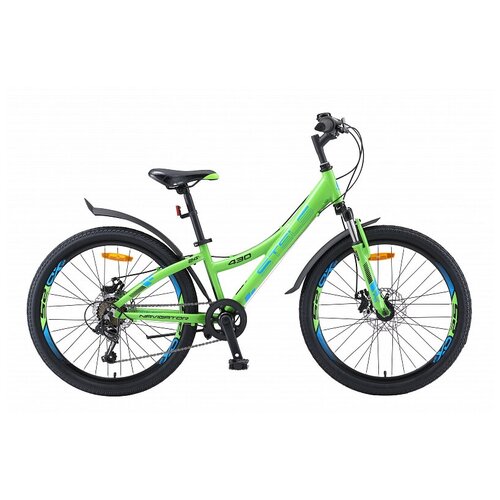 Подростковый горный (MTB) велосипед Stels Navigator 430 MD 24 V010 (2022), рама 11,5, мятный