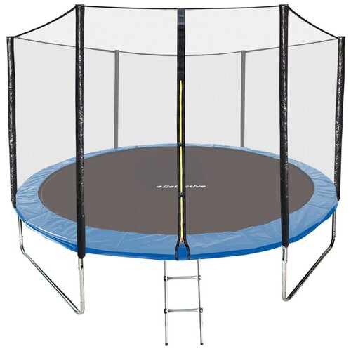 Каркасный батут GetActive Jump 10FT с лестницей и внешней сеткой 10360S2Y-L 305х305х246 см , синий