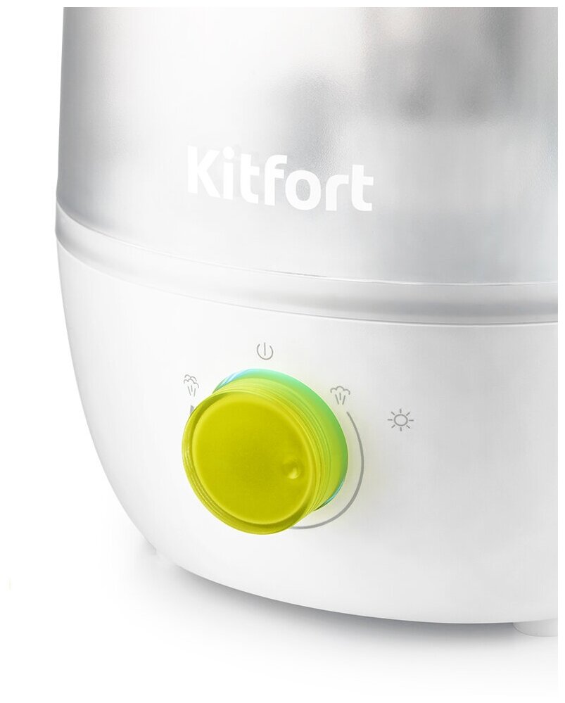 Увлажнитель воздуха Kitfort КТ-2842-2 бело-салатовый