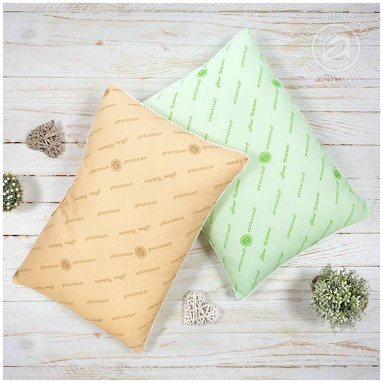 фото Подушка АртПостель "Комфорт" - полиэфирное волокно, чехол бязь